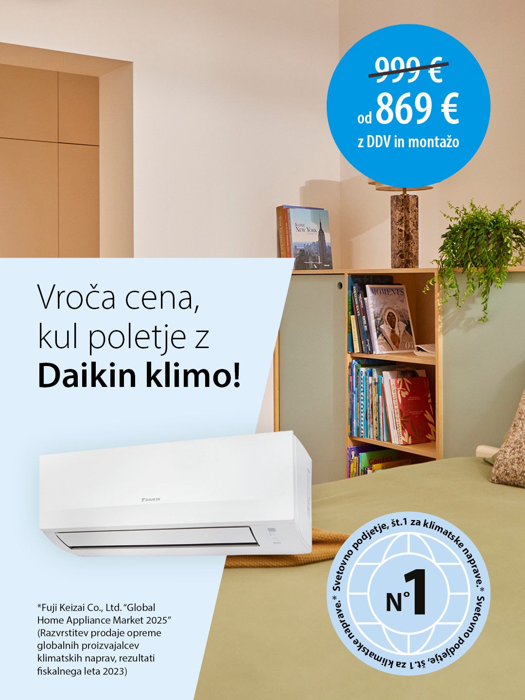 Celotna družina izdelkov Daikin