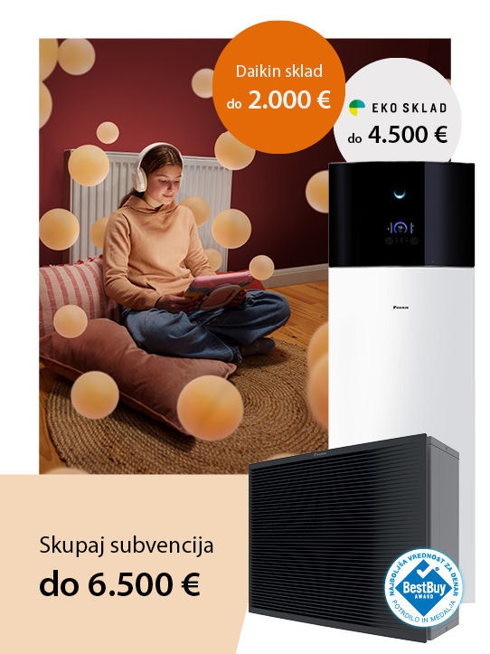 Celotna družina izdelkov Daikin