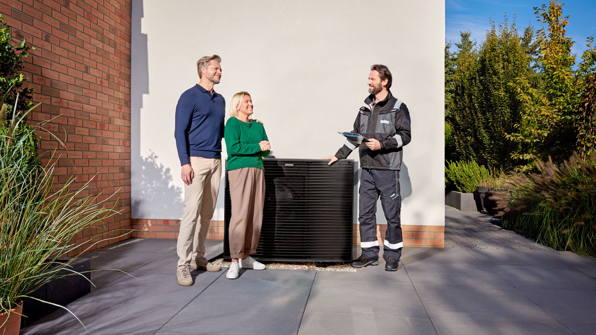 Zunanja enota vgrajenega sistema Daikin Altherma