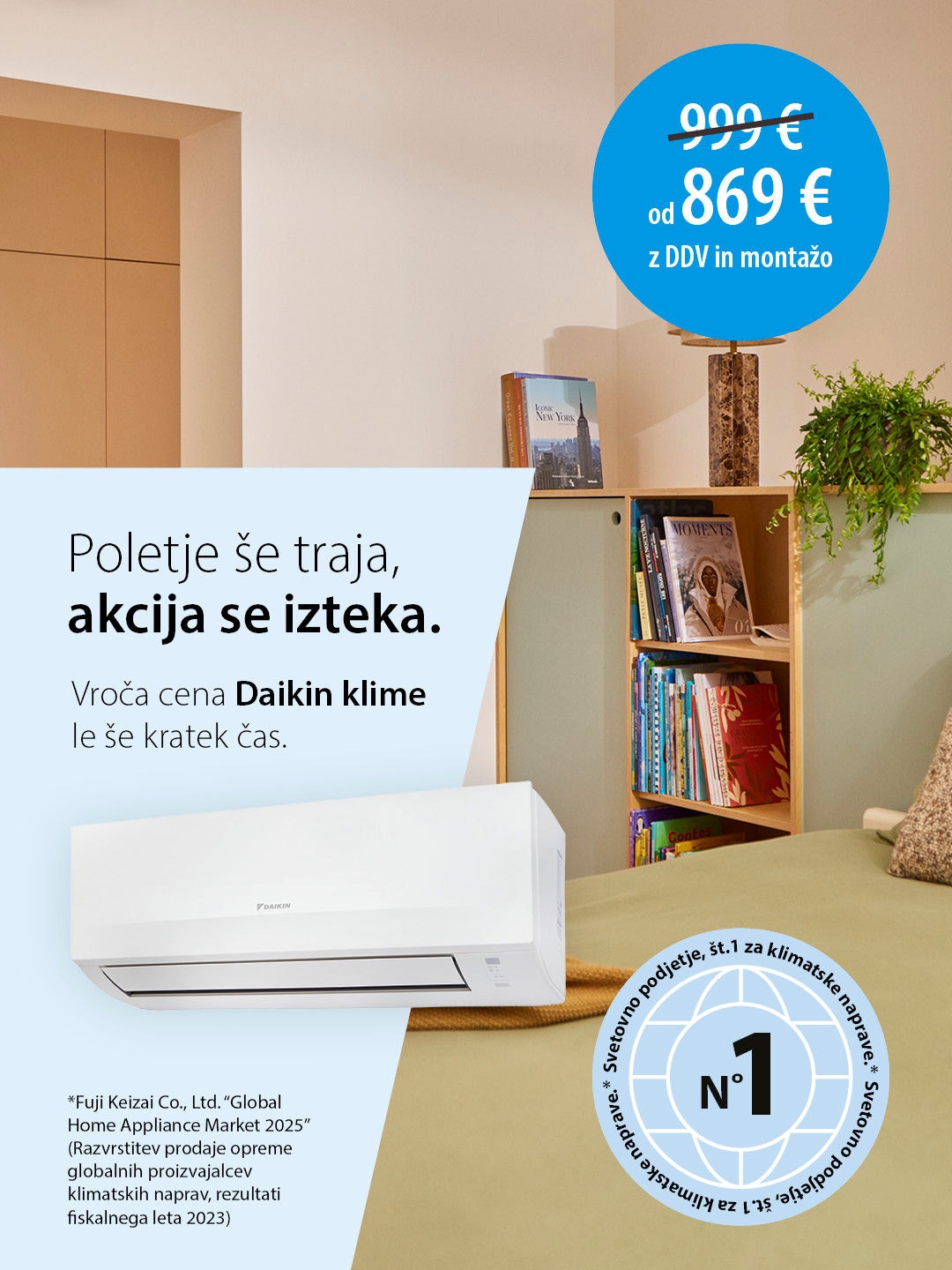 Celotna družina izdelkov Daikin