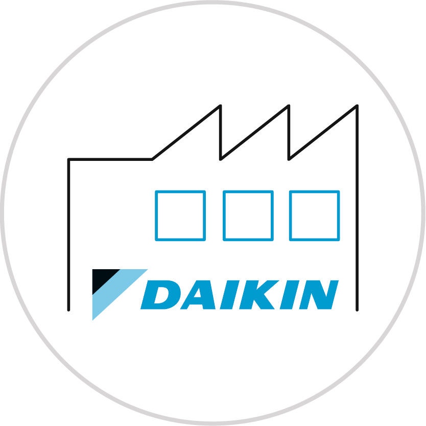 Ikona hiše Daikin