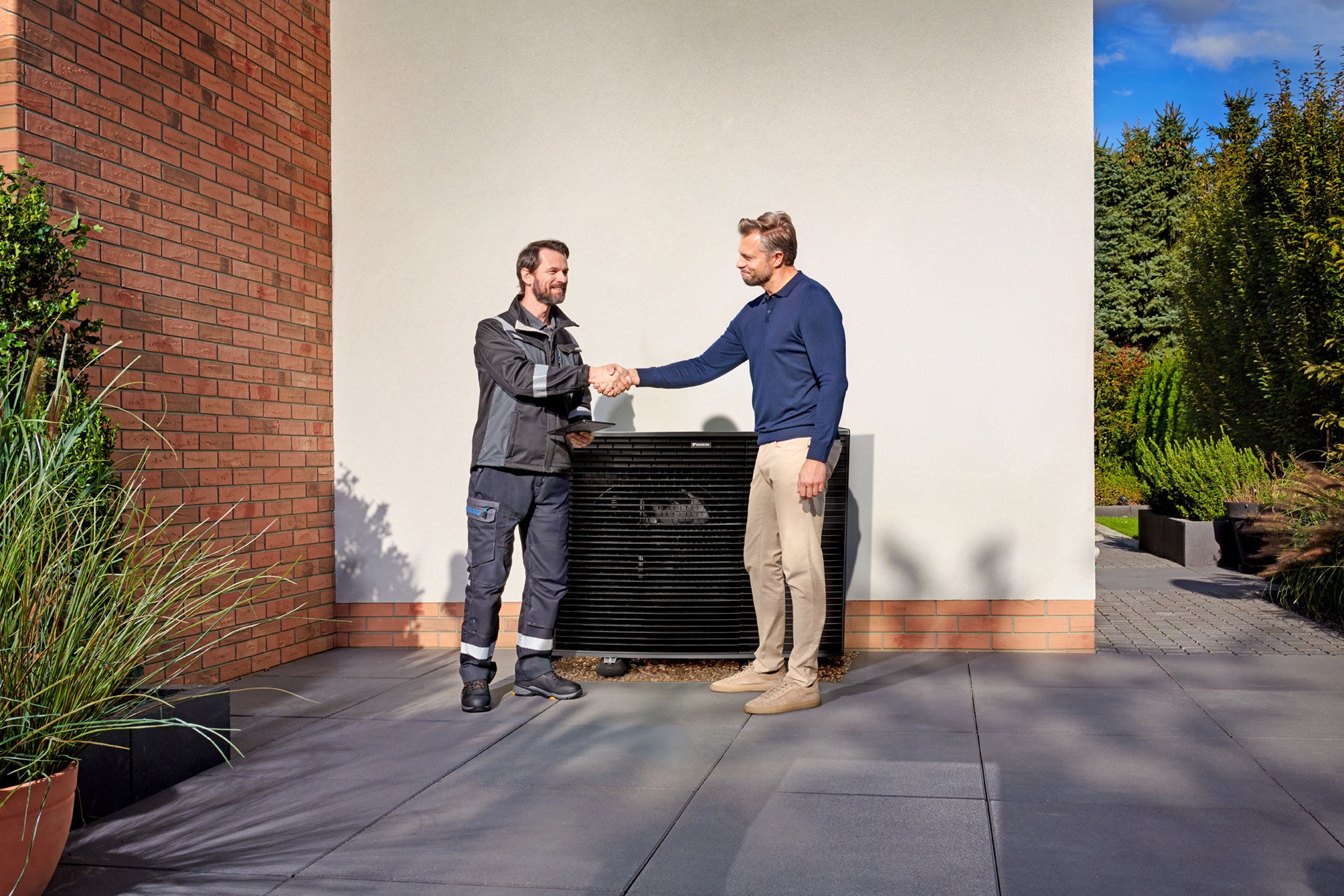 Zunanja enota vgrajenega sistema Daikin Altherma