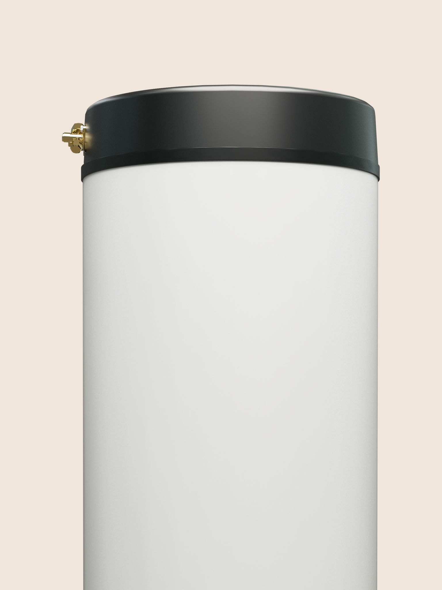 Pogled s sprednje strani na bojler.