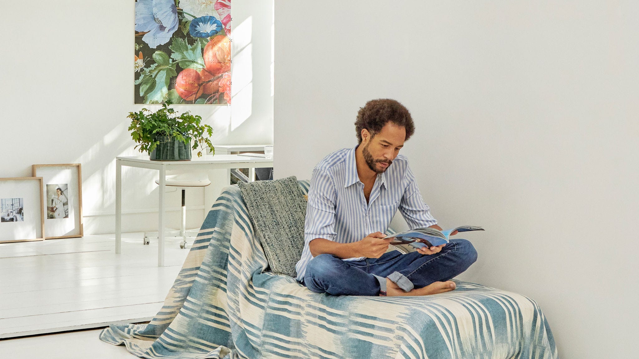 Kompaktna klimatska naprava, vgrajena v majhni sobi