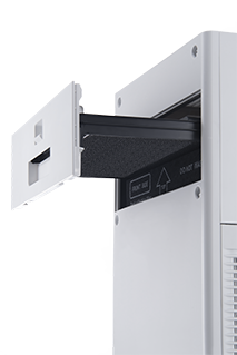 Daikin MC30 Side with open tray view (Close up).tif