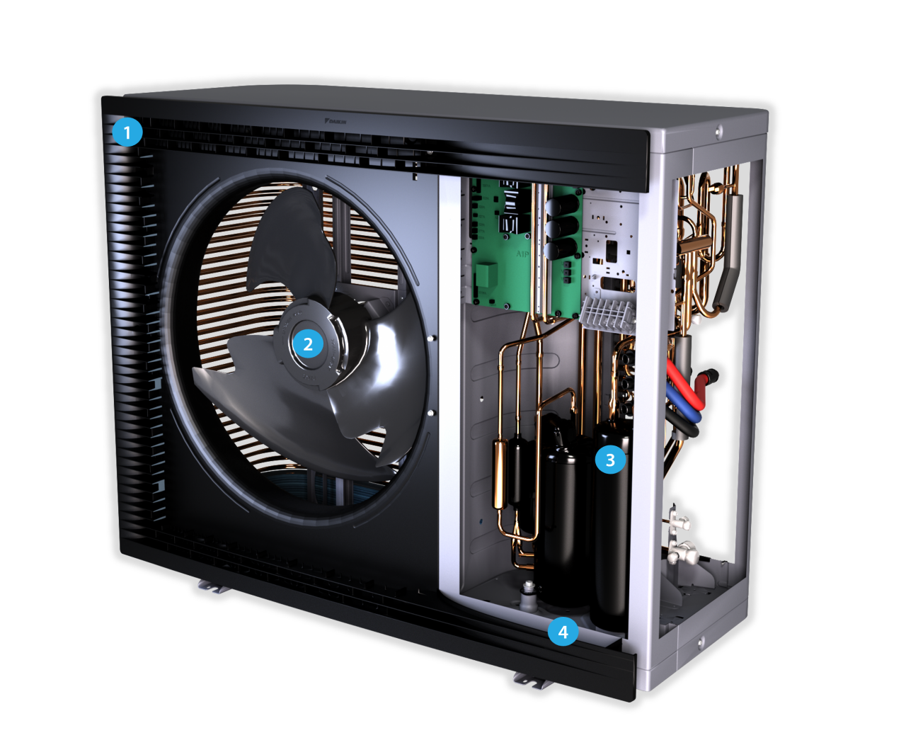 heat pump 3 H HT inside parts