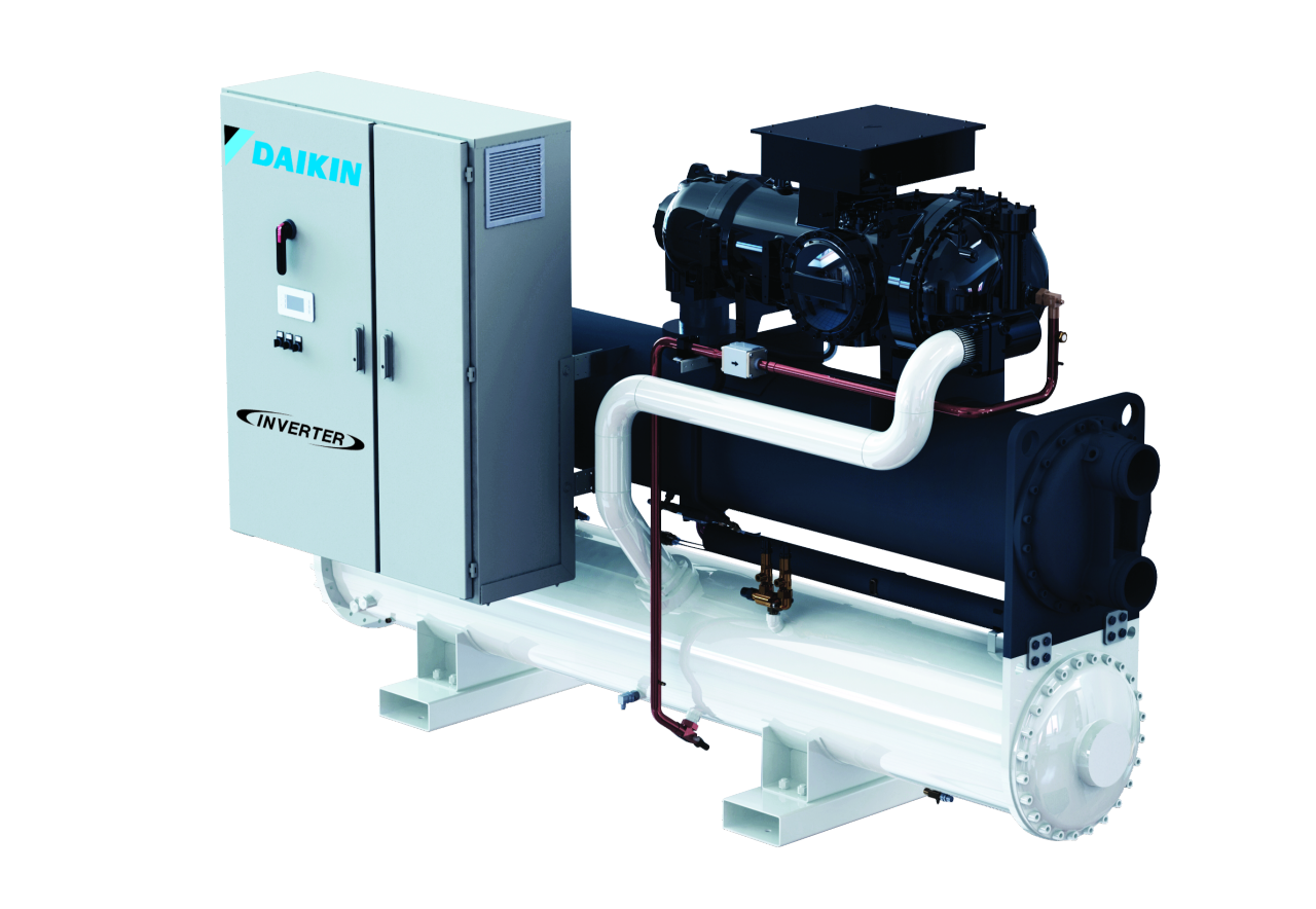 Vodno hlajena hladilna enota